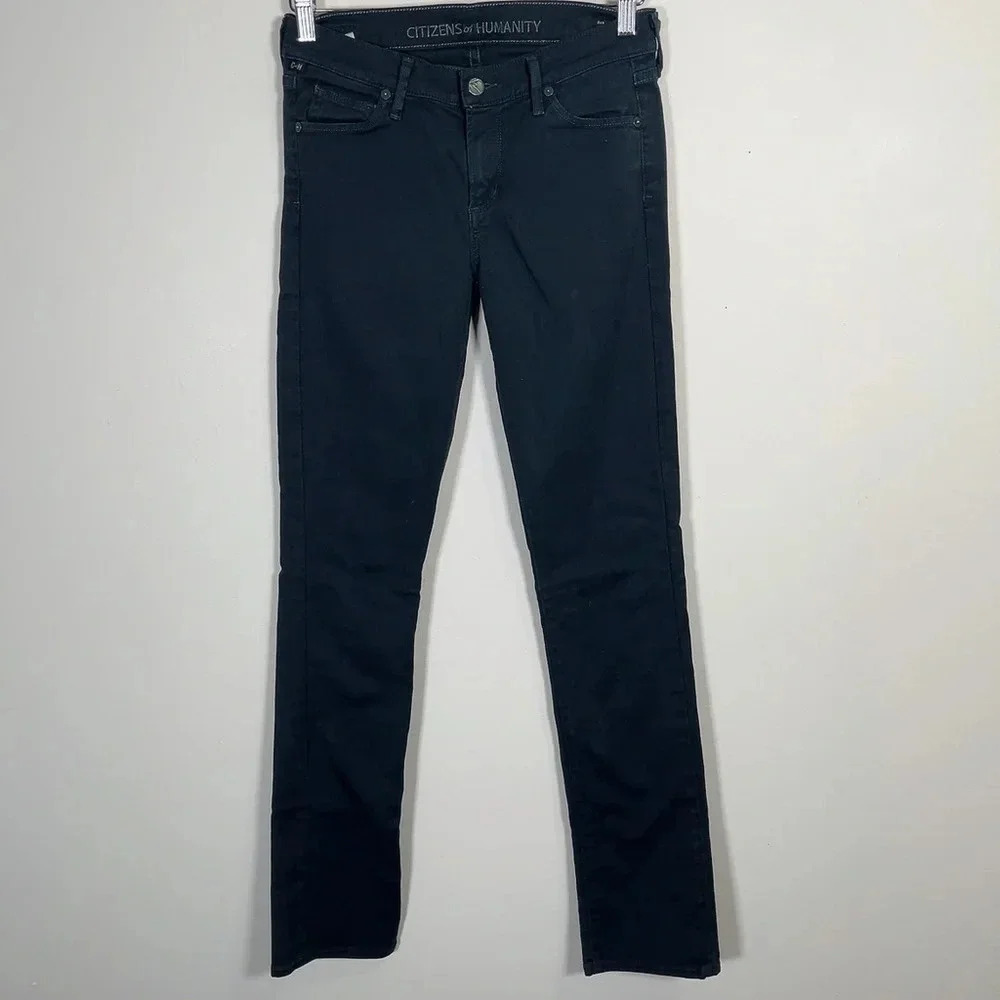 Citizens Of Humanity Ava Low Rise Straight Leg Jeans